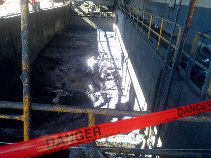 Paint Pit Cleaning